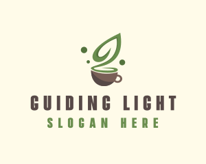 Organic Green Tea  logo design