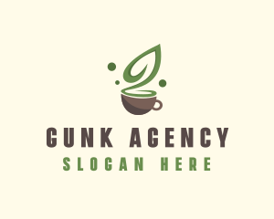 Organic Green Tea  logo design