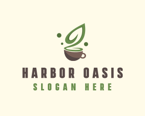 Organic Green Tea  logo design