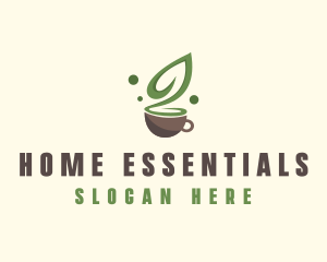 Organic Green Tea  logo design