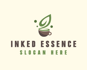 Organic Green Tea  logo design