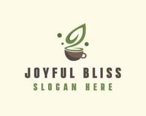 Organic Green Tea  logo design