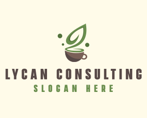 Organic Green Tea  logo design