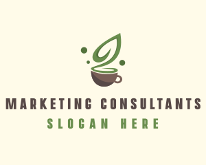 Organic Green Tea  logo design