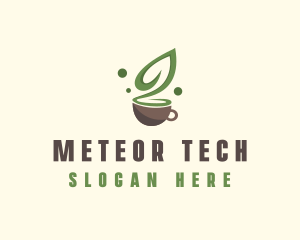 Organic Green Tea  logo design