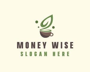 Organic Green Tea  logo design