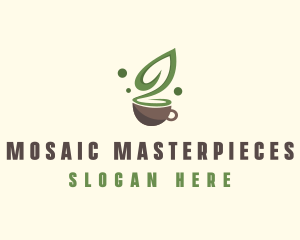 Organic Green Tea  logo design