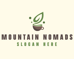 Organic Green Tea  logo design