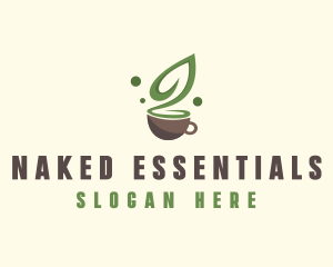 Organic Green Tea  logo design