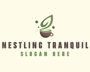 Organic Green Tea  logo design