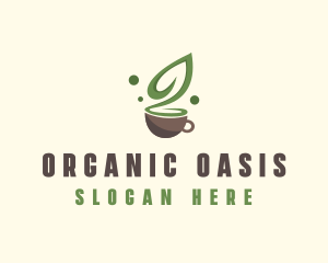 Organic Green Tea  logo design