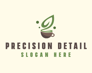 Organic Green Tea  logo design