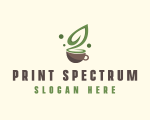 Organic Green Tea  logo design