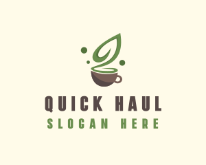 Organic Green Tea  logo design