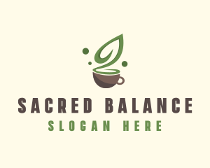 Organic Green Tea  logo design