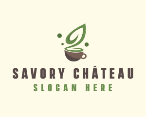 Organic Green Tea  logo design