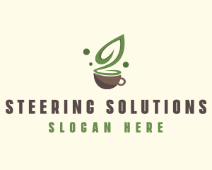 Organic Green Tea  logo design