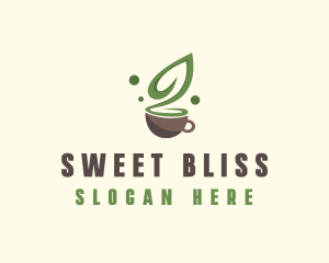 Organic Green Tea  logo design