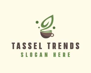 Organic Green Tea  logo design