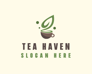 Organic Green Tea  logo design