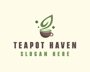 Organic Green Tea  logo design