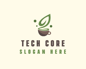 Organic Green Tea  logo design