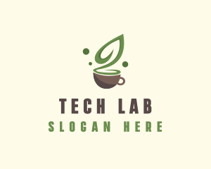 Organic Green Tea  logo design