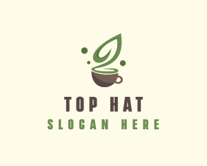 Organic Green Tea  logo design