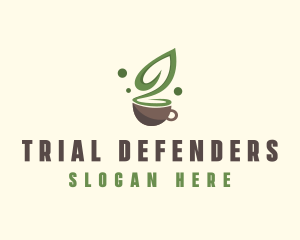 Organic Green Tea  logo design