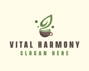 Organic Green Tea  logo design