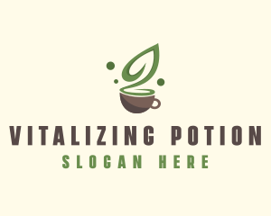 Organic Green Tea  logo