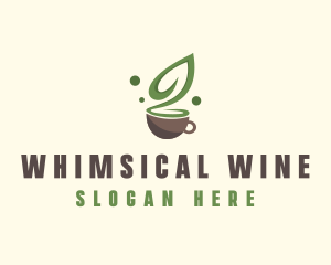 Organic Green Tea  logo design