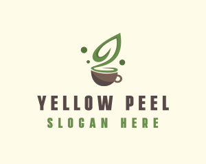 Organic Green Tea  logo design