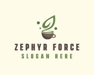 Organic Green Tea  logo design