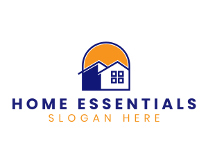 Home Sun Residential logo design