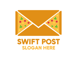 Pizza Mail Envelope logo