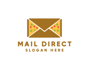 Pizza Mail Envelope logo