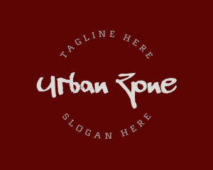 Urban Rustic Graffiti logo design