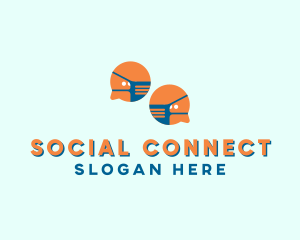 Social Distancing Messenger logo