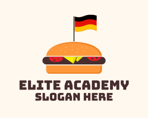 German Burger Sandwich  logo