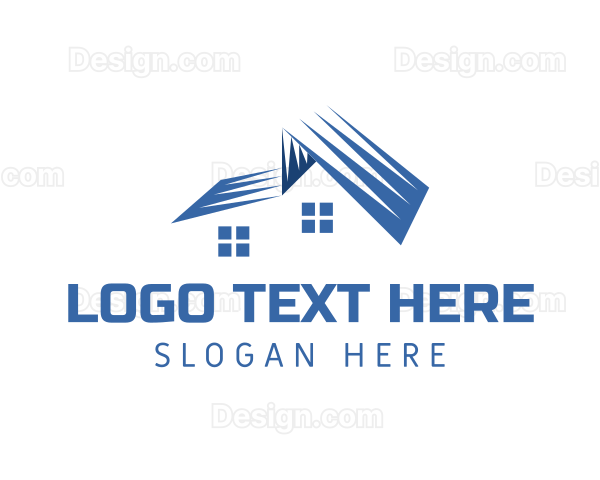 Modern Roof House Logo