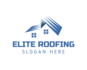 Modern Roof House logo design