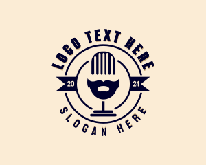 Mustache Microphone Podcast Logo