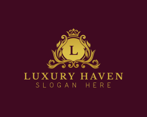 Luxury Royal Crown logo design