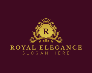 Luxury Royal Crown logo design