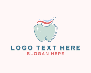 Toothpaste Dental Tooth logo