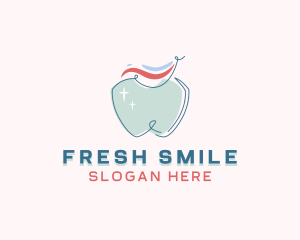 Toothpaste Dental Tooth logo