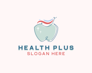 Toothpaste Dental Tooth logo design