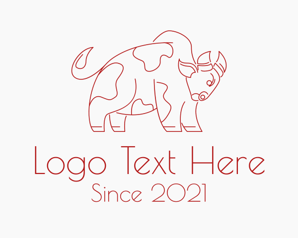 Line logo example 1