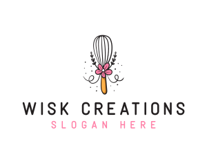 Floral Baking Wisk logo